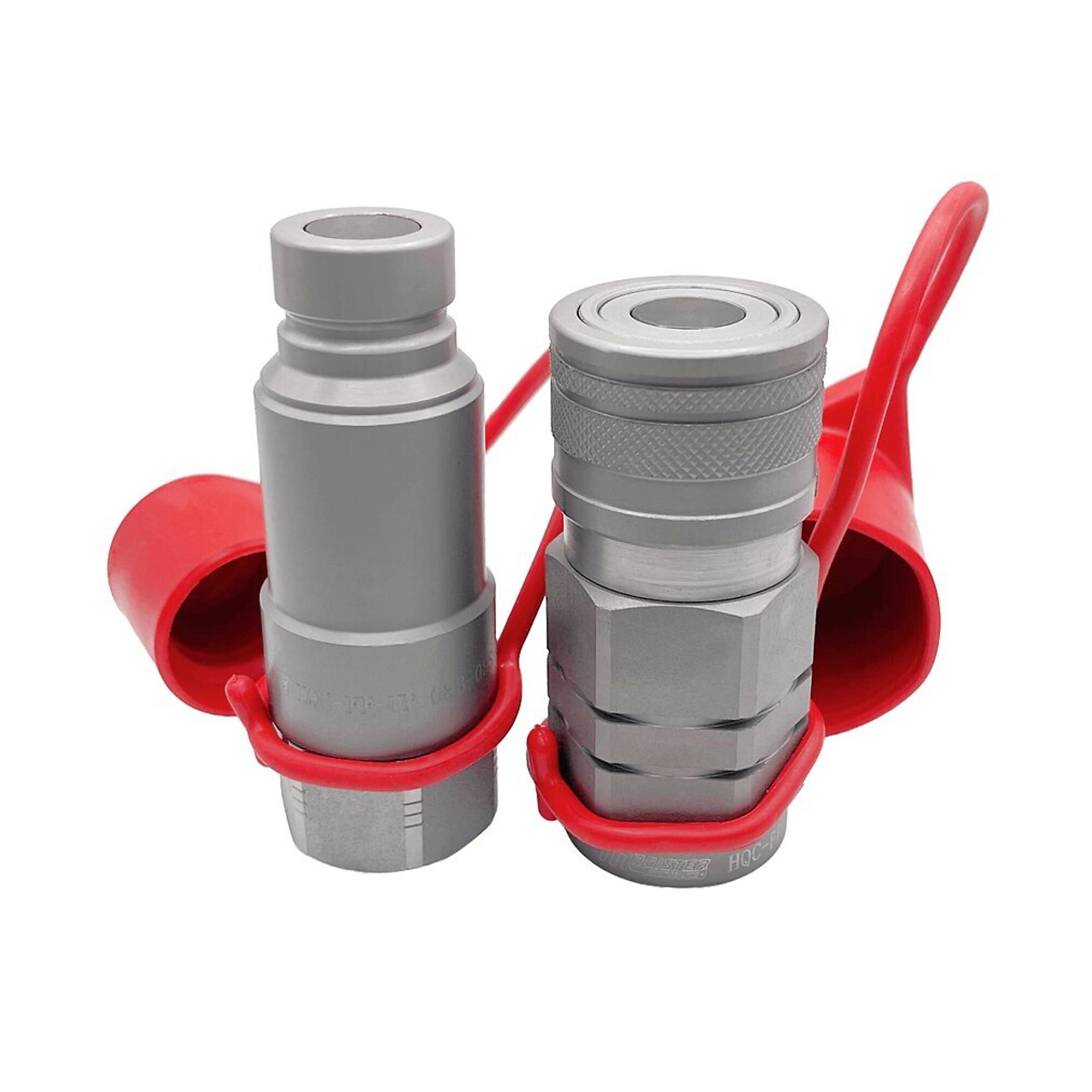 1/2? Flat Face Under Pressure Hydraulic Quick Couplers Set - 1/2? SAE Port
